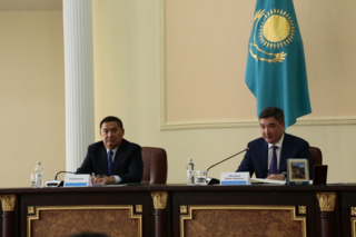 Руководитель Администрации Президента представил нового акима Акмолинской области