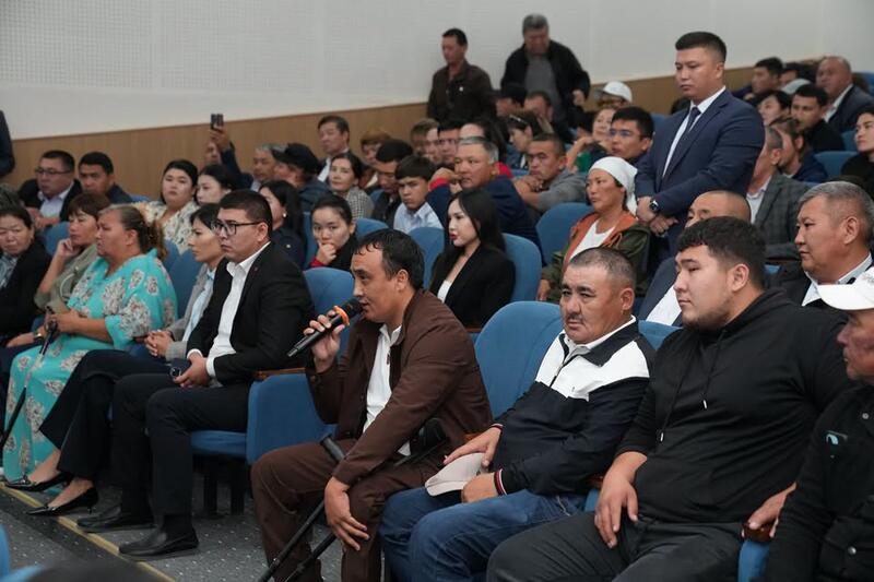 НУРАЛХАН КУШЕРОВ ВСТРЕТИЛСЯ С ЖИТЕЛЯМИ КАЗЫГУРТСКОГО РАЙОНА И ВЫСЛУШАЛ ИХ ПРЕДЛОЖЕНИЯ