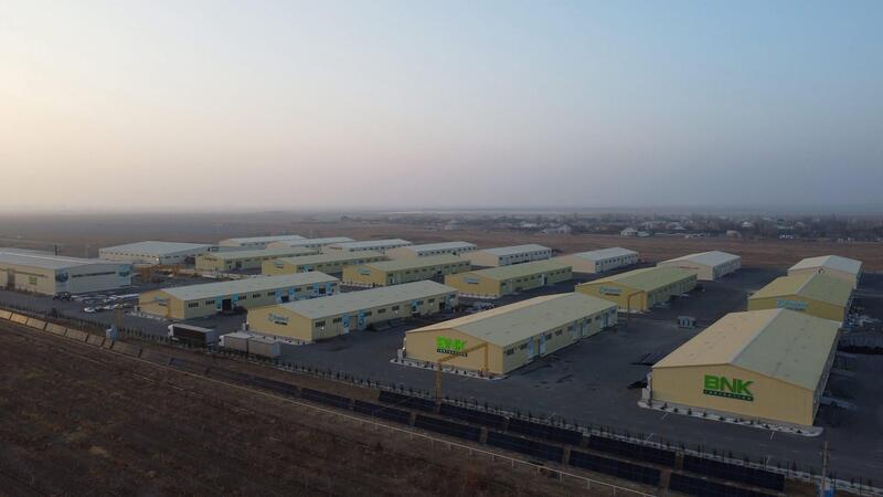 ТУРКЕСТАН: В САУРАНЕ ВЕДЁТСЯ СТРОИТЕЛЬСТВО БОЛЕЕ 100 ПРОИЗВОДСТВЕННЫХ ЦЕХОВ