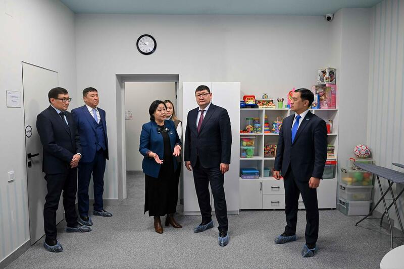 Аким области посетил реабилитационный центр для детей с аутизмом