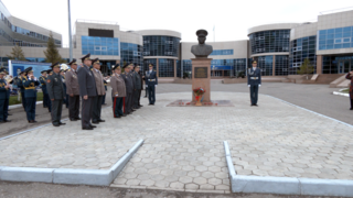 В военном колледже Астаны состоялись мероприятия в честь Сагадата Нурмагамбетова