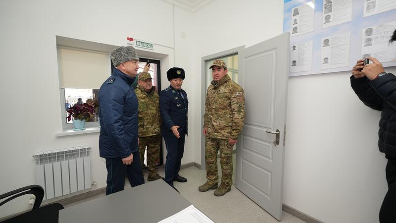 Глава МЧС дал старт работе первого в Казахстане универсального комплекса пожарных, медиков и полиции