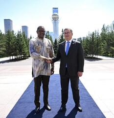 В Астане обсудили перспективы сотрудничества Казахстана и Буркина-Фасо