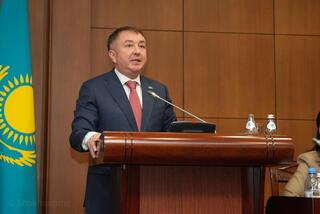 Под председательством Министра юстиции Республики Казахстан Ерлана Сарсембаева состоялось расширенное заседание коллегии Министерства юстиции