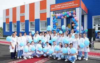 В ОБЛАСТИ ЖЕТЫСУ ВВЕДЕНЫ В ЭКСПЛУАТАЦИЮ ДВА НОВЫХ МЕДИЦИНСКИХ ОБЪЕКТА