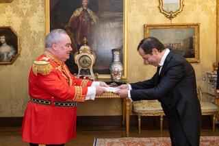 Посол Казахстана вручил верительные грамоты Великому Магистру Суверенного Мальтийского Ордена