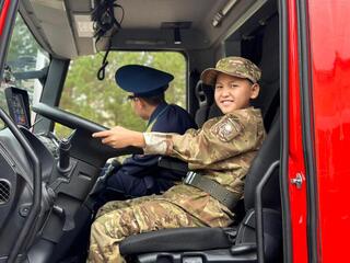 Открылся кадетский класс «Юный спасатель»