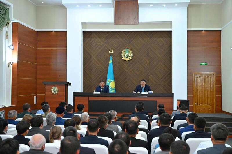 Аким области представил нового акима Жарминского района