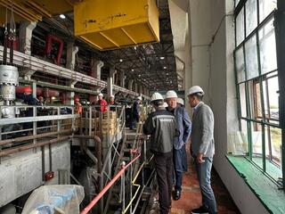 Вице-министр энергетики С. Есимханов посетил энергопредприятия Западно-Казахстанской области