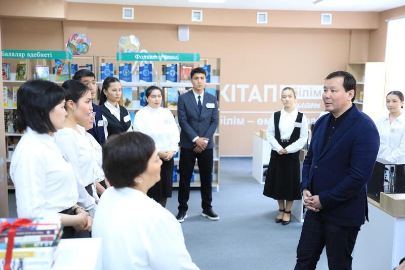 В новой «Школе будущего» в Кандыагаше запущен проект «Жас ғалым»