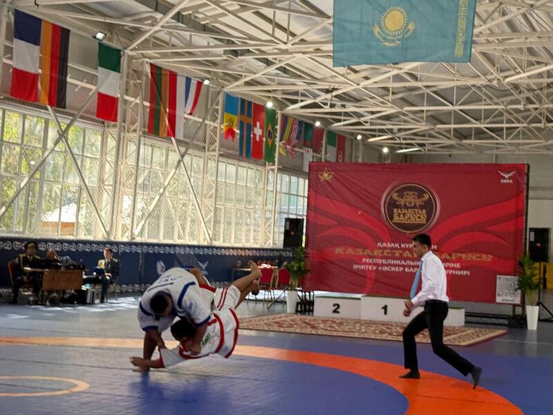 В Алматы определились сильнейшие борцы «Әскер барысы» среди силовых структур