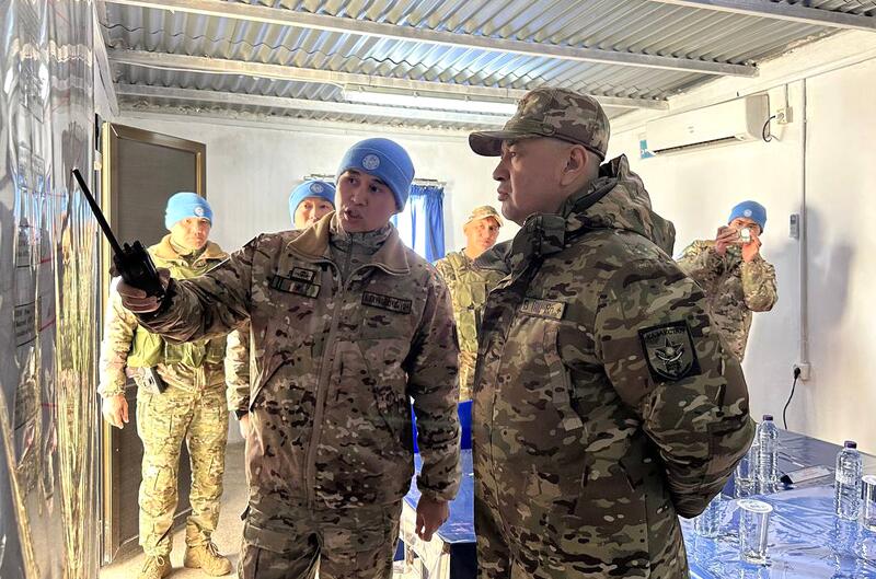 Глава миссии ООН отметила высокий уровень подготовки казахстанских миротворцев