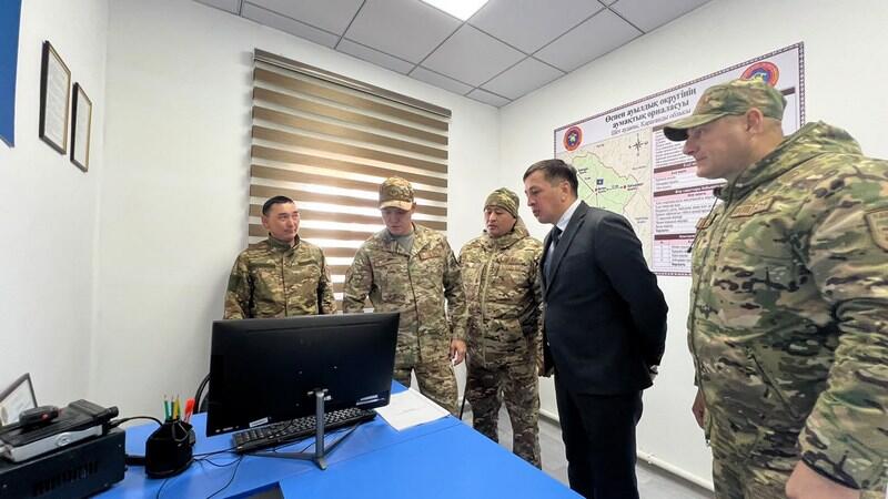 В селе Өспен Шетского района открыли пожарный пункт