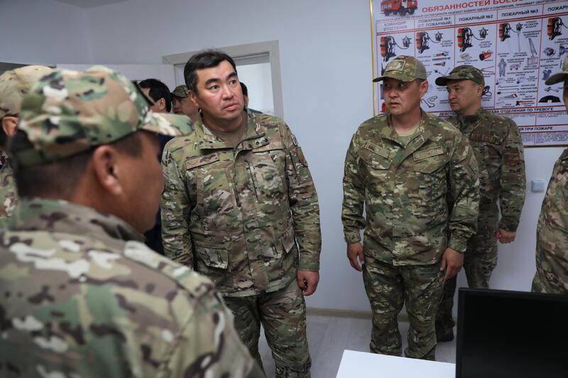 В селе Алимбетовка открыт новый пожарный пост в рамках программы «Ауыл құтқарушылары»