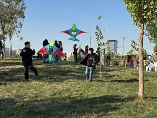 ТЫСЯЧА ВОЗДУШНЫХ ЗМЕЕВ УКРАСИЛА НЕБО ШЫМКЕНТА
