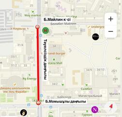 Участок проспекта Тауелсиздик перекроют на ремонт