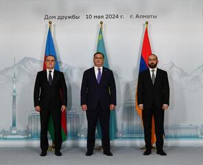 О двусторонних переговорах министров иностранных дел Азербайджана и Армении в Алматы