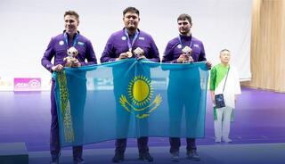 ШЫМКЕНТСКИЕ ПОЧИВАЛО́ВЫ — БРОНЗОВЫЕ ПРИЗЁРЫ АЗИАТСКИХ ИГР