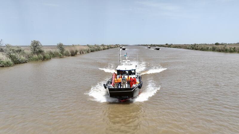 В казахстанском секторе Каспийского моря укрепляют аварийно-спасательную инфраструктуру