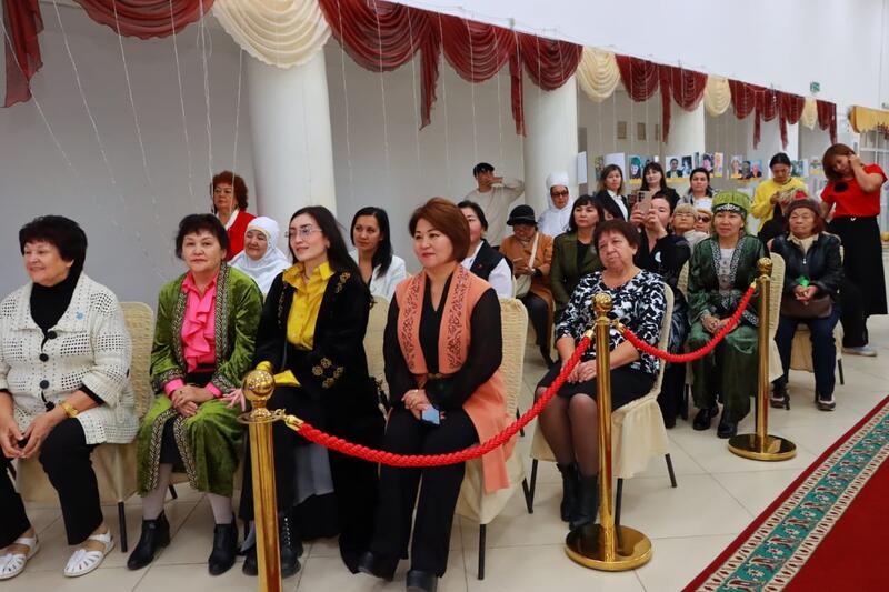 Визит заместителя председателя Национальной комиссии по делам женщин и семейно-демографической политике при Президенте Республики Казахстан Е.И.Тарасенко в район Байтерек Западно-Казахстанской области