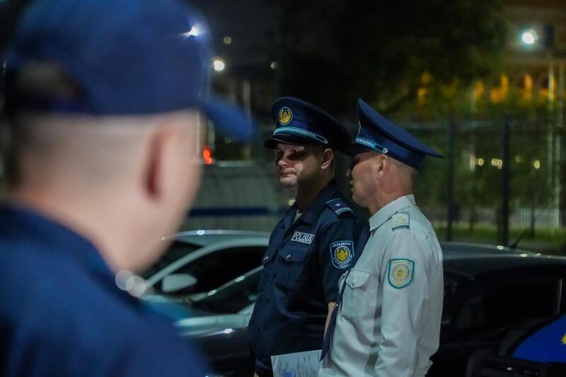 «Закон и порядок»: ночной рейд по обеспечению безопасности несовершеннолетних провели в Астане