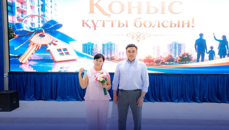 ЖИЛИЩНАЯ ПОДДЕРЖКА: В ШЫМКЕНТЕ 31 СЕМЬЯ ПОЛУЧИЛА КВАРТИРЫ