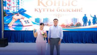 ЖИЛИЩНАЯ ПОДДЕРЖКА: В ШЫМКЕНТЕ 31 СЕМЬЯ ПОЛУЧИЛА КВАРТИРЫ