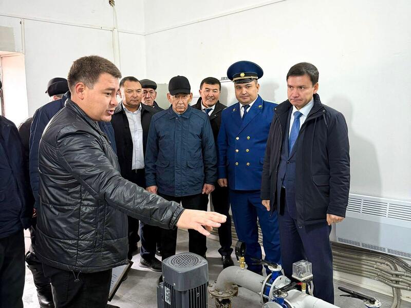 В Шу три микрорайона подключены к системе качественного питьевого водоснабжения