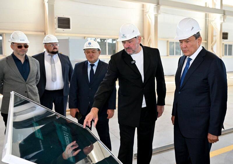 Аким области ознакомился с ходом модернизации ЗИКСТО