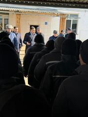 Омбудсмен ознакомился с условиями содержания осужденных в колонии №14