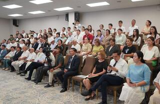 Вице-министр науки и высшего образования РК Талгат Ешенкулов встретился с жителями Туркестанской области