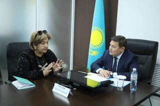 Первый заместитель акима Мангистауской области провёл личный приём граждан