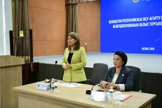 К 1 сентября в Актюбинской области откроются 12 новых школ - первый вице-министр посетила Актюбинскую область с рабочей поездкой