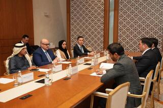 Ерлан Аккенженов обсудил с главой Masdar мегапроект ветроэлектростанции на 1 ГВт в Жамбылской области