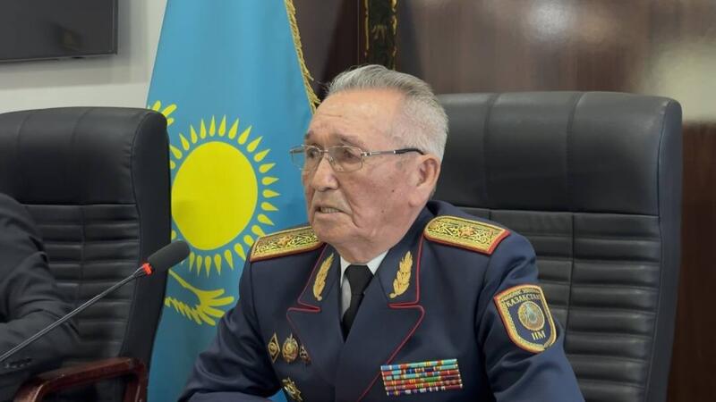 Ветераны и молодые сотрудники полиции встретились в области Жетысу