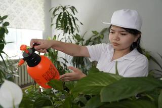 Год рабочих профессий: как в Астане готовят флористов и ландшафтных дизайнеров