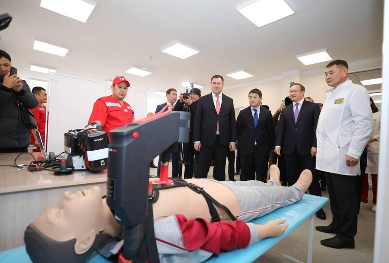 В Мангистау открыли вторую в стране уникальную станцию скорой помощи