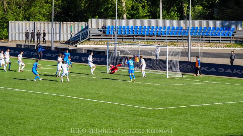Футбольный клуб «Алтай» принял на своем поле «Окжетпес»