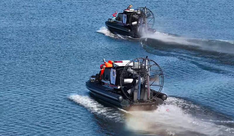 Спасатели МЧС усиливают готовность к природным пожарам с применением аэролодок