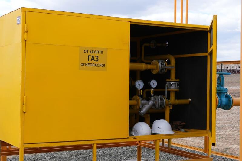 Показатель газификации Мугалжарского района достиг 97%