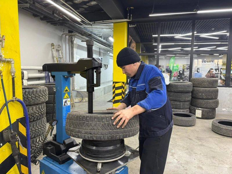 В Астане прошел конкурс «Лучший шиномонтажник – 2025»