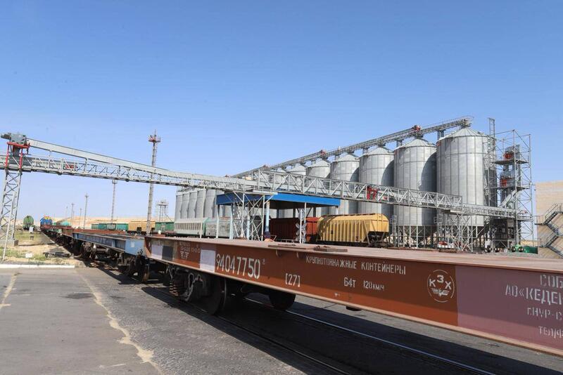 В Мангистауской области по поручению Президента продолжается развитие СЭЗ «Морпорт Актау»