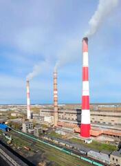 Петропавловская ТЭЦ-2 вошла в отопительный сезон с новой дымовой трубой