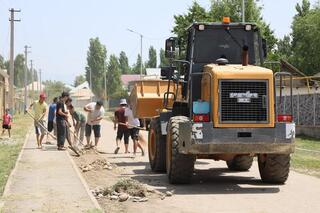 В ТОЛЕБИЙСКОМ РАЙОНЕ ДЛЯ ЖИТЕЛЕЙ СЕЛ ПРОВЕДЕНИЕ СУББОТНИКОВ СТАЛО ТРАДИЦИЕЙ