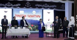 ПРОЕКТ «ТҮРКІСТАН ТАЛАНТТАРЫ» ПРОДОЛЖИЛСЯ В КАЗЫГУРТСКОМ РАЙОНЕ