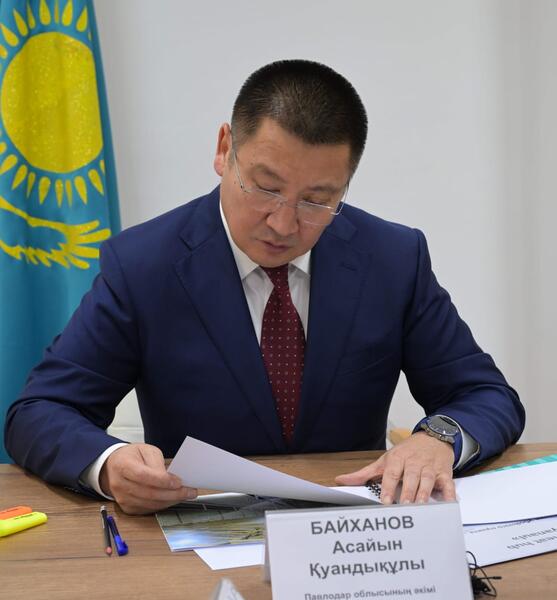 Аким Павлодарской области Асаин Байханов встретился с жителями Баянаульского района