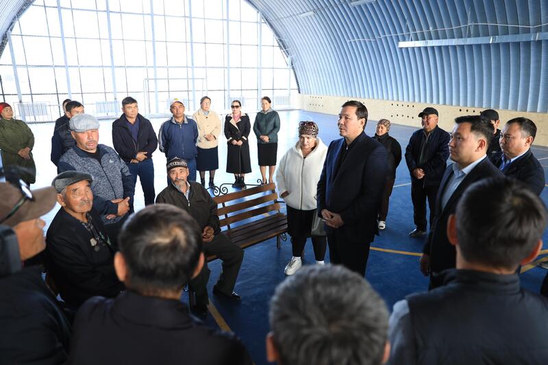 Асхат Шахаров встретился с жителями Кумкудука