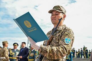 Более трехсот выпускников военных кафедр столичных вузов присягнули на верность Родине