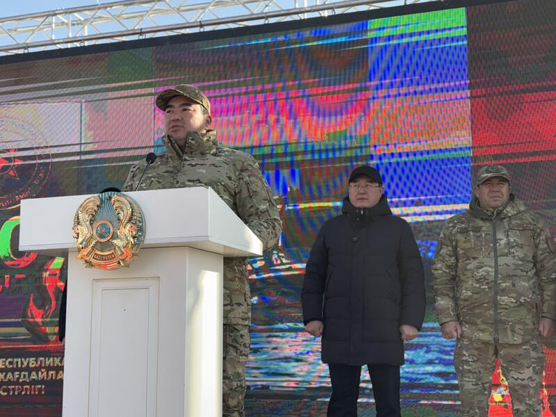 В селе Кеген открыто новое пожарное депо, обеспечивающее защиту 34 населённых пунктов