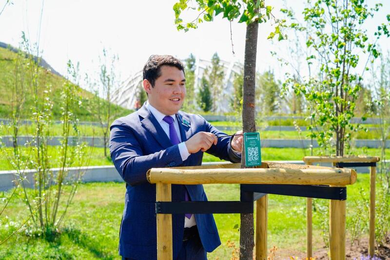 Каждому новорожденному - по дереву: необычную экоакцию провели в Астане